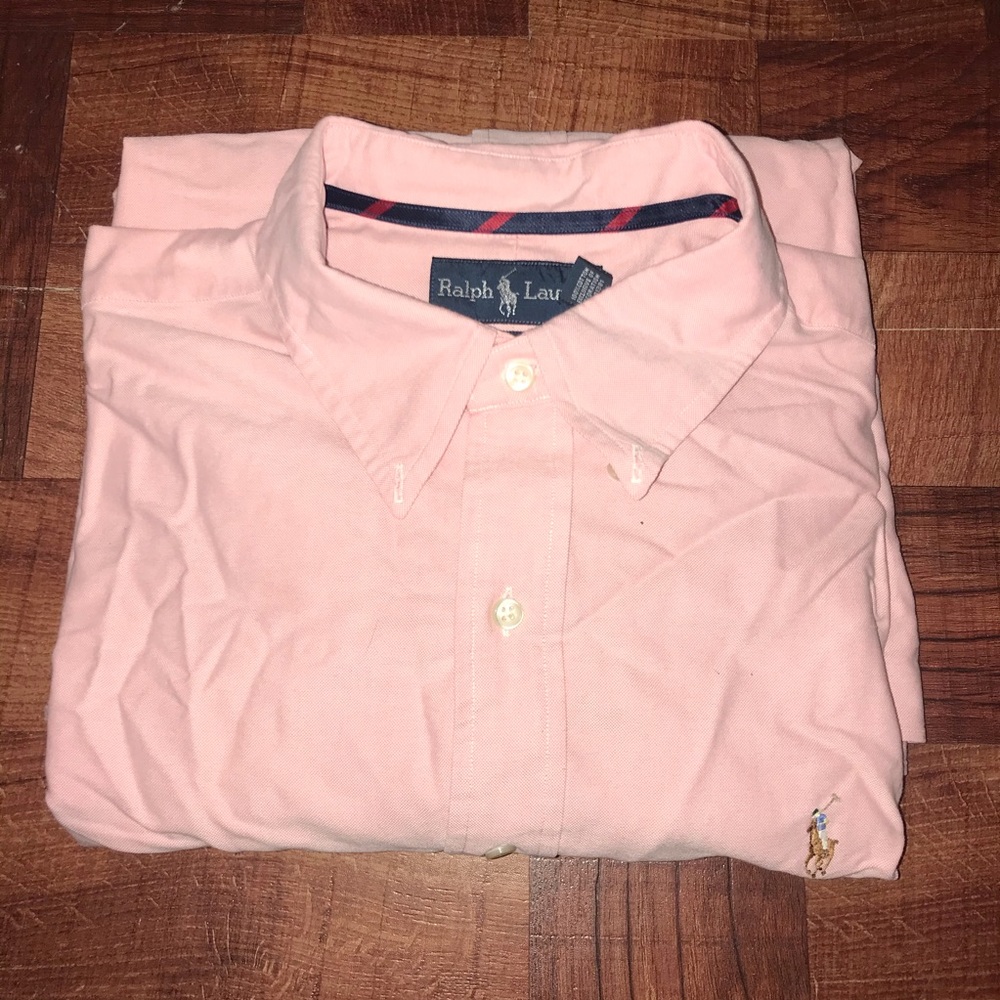 Pink Ralph Lauren shirt